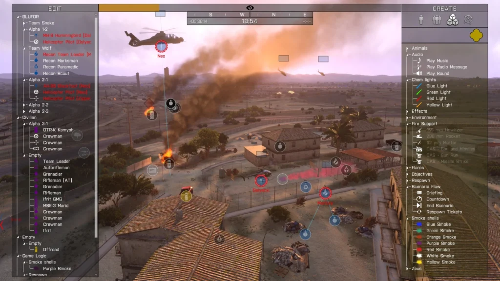 arma 3 game review screenshot zeus player