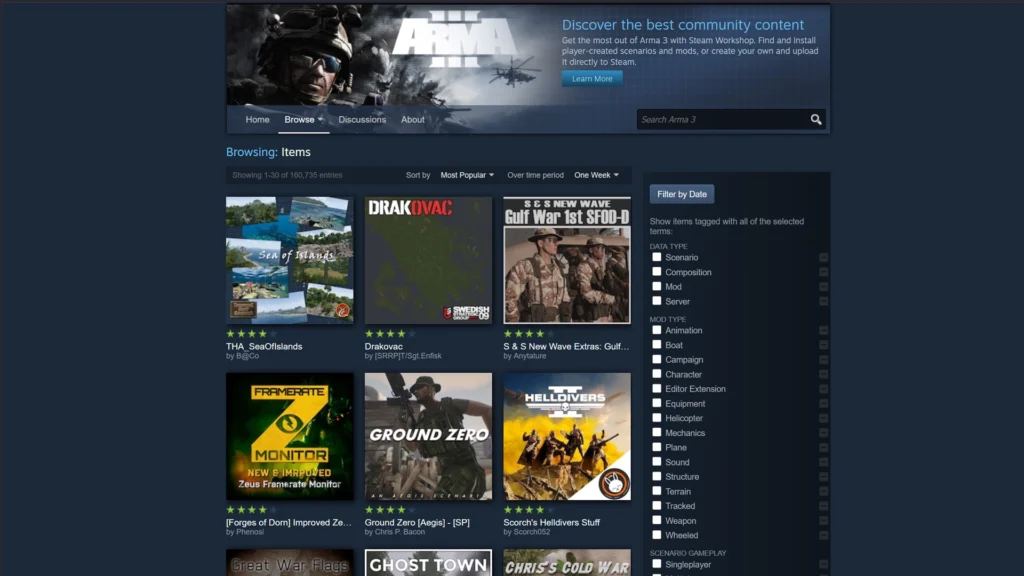 arma 3 gameplay screenshots steam mods