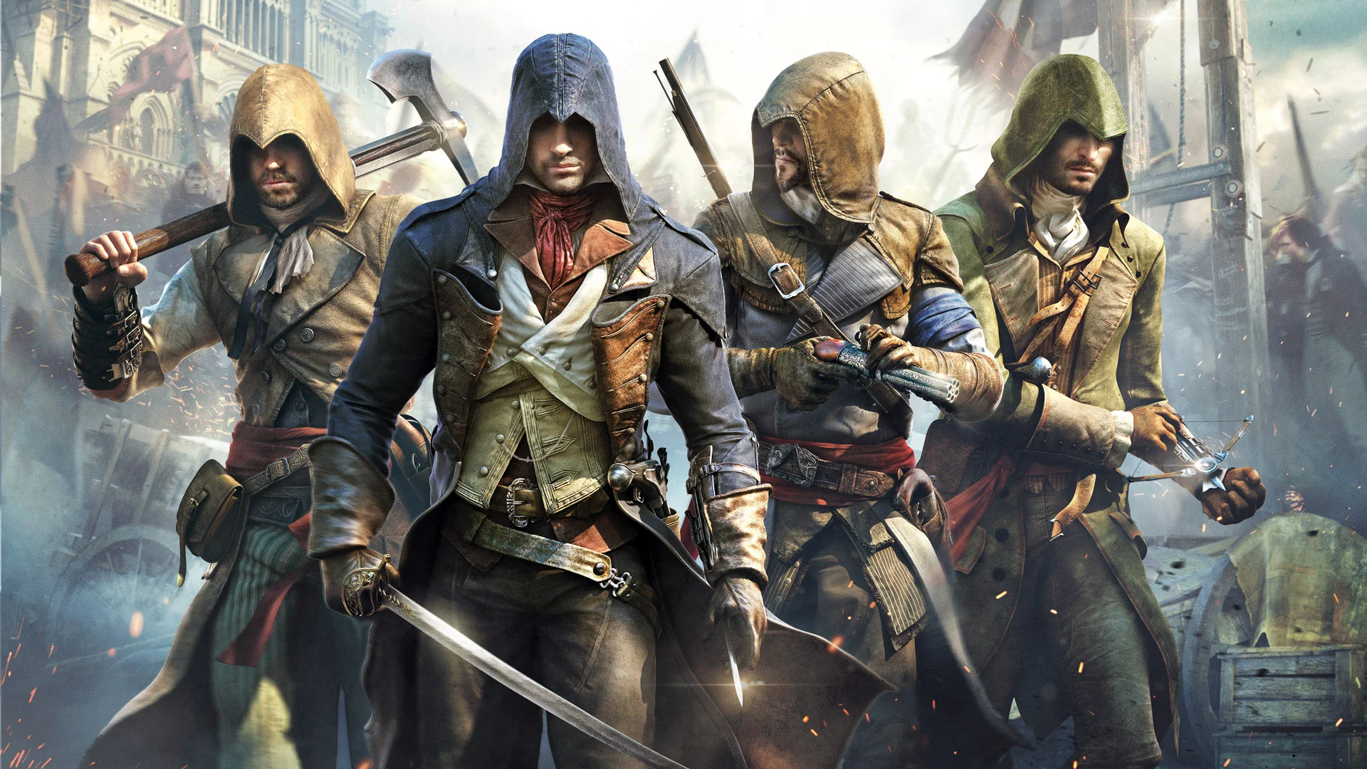 assassins creed unity key art
