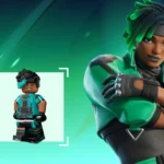 fortnite emerald gamer pack art