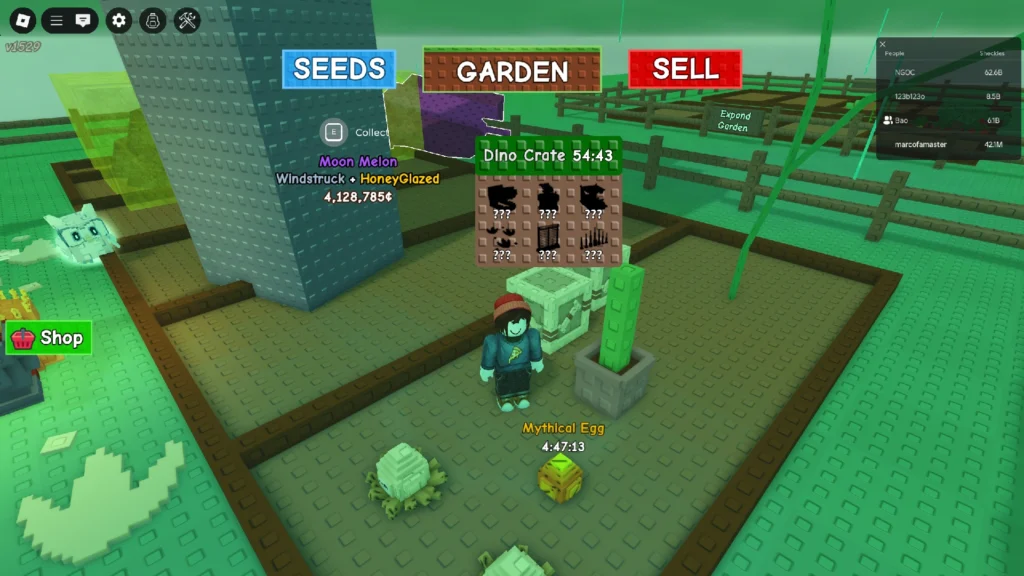 grow a garden farming simulator dino crate