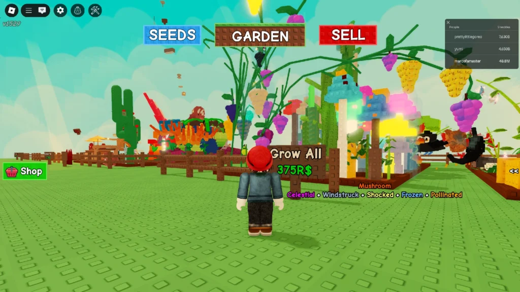 grow a garden farming simulator decorative plants