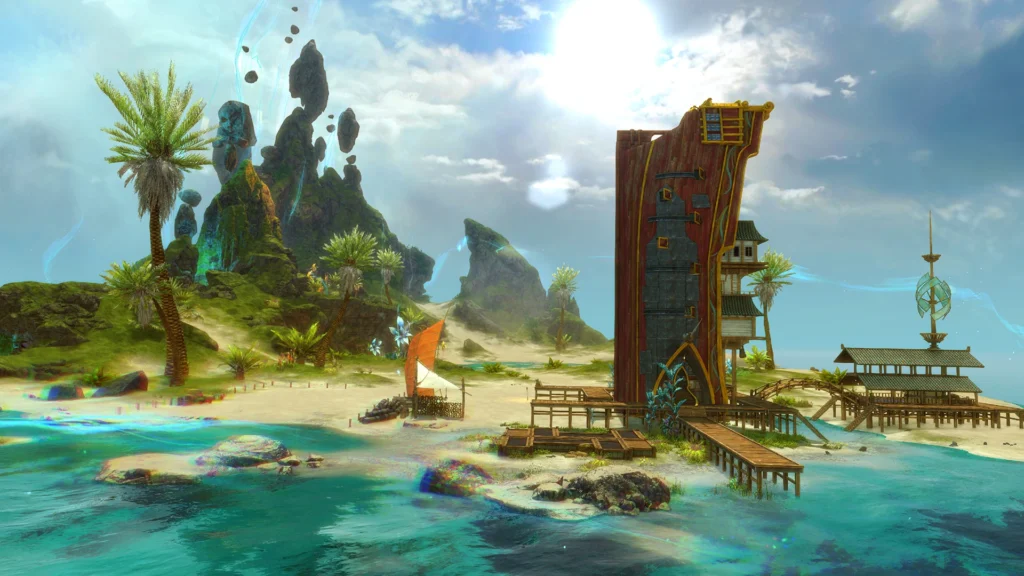 Guild Wars 2 Returns to Island Life—Elite Specs, Beachside Homesteads, and Skimmers
