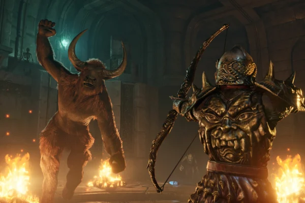 oblivion remastered minotaur gameplay screenshot