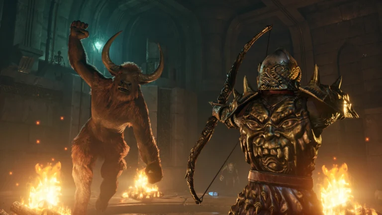 oblivion remastered minotaur gameplay screenshot