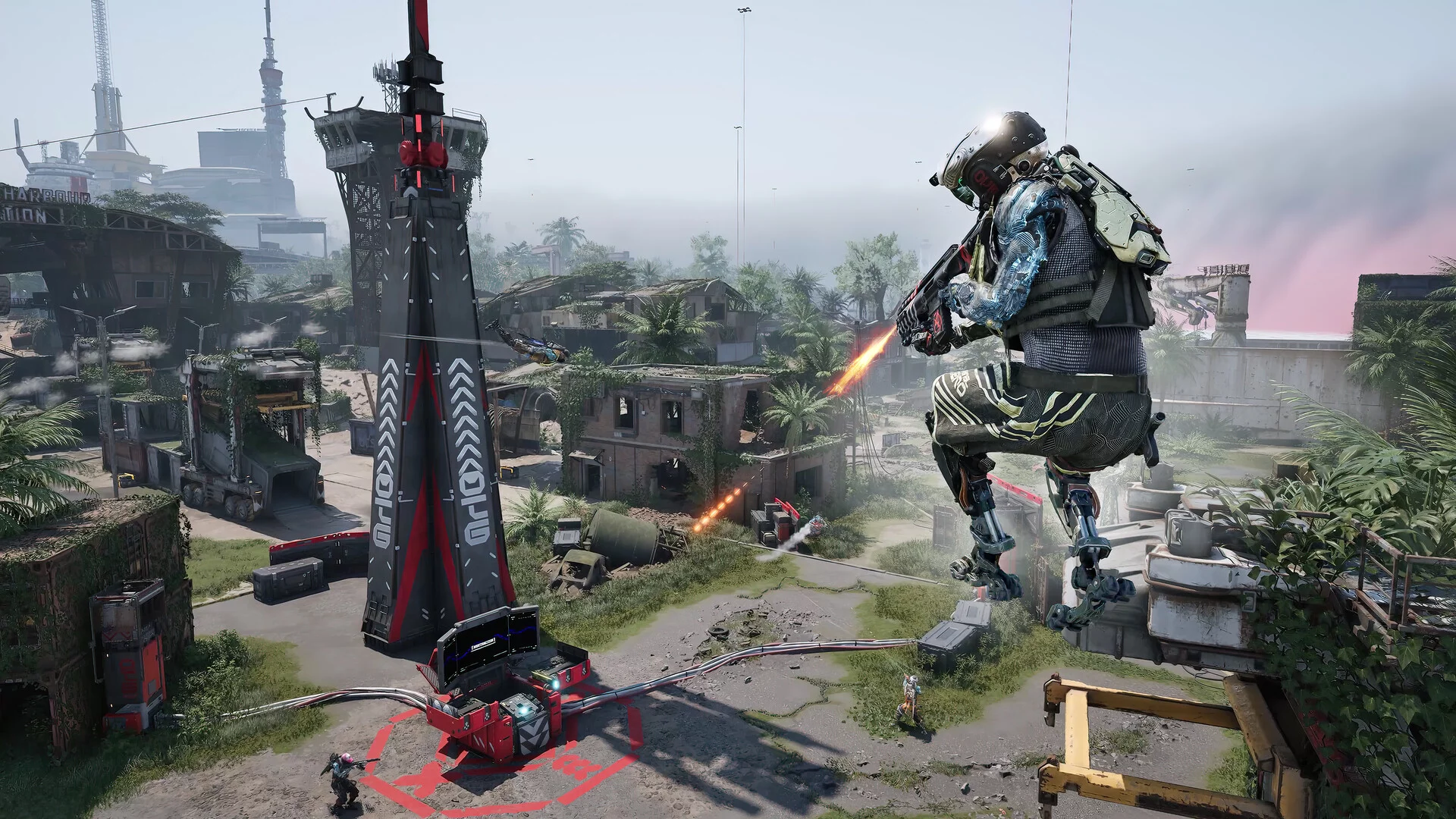 off the grid extraction shooter jetpack