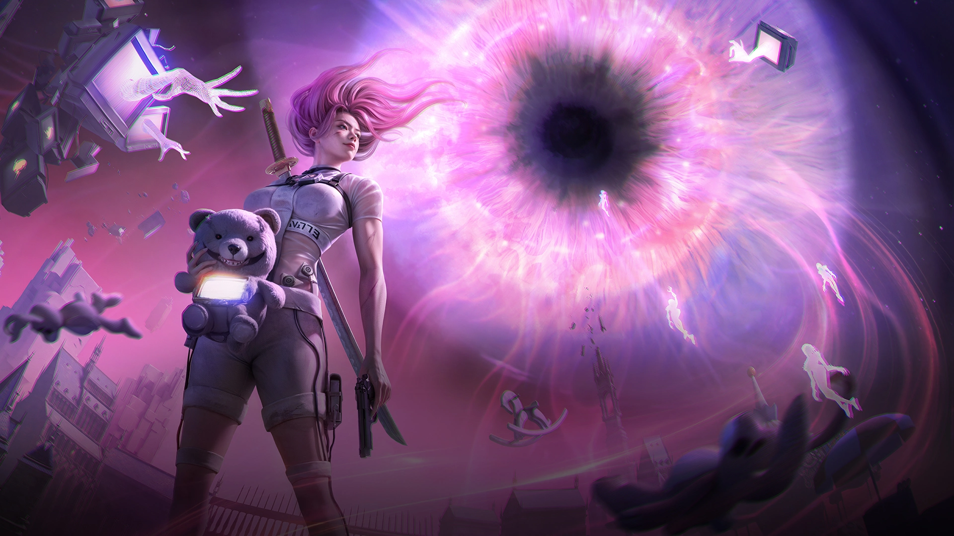 once human endless dream key art