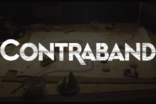 contraband logo key art