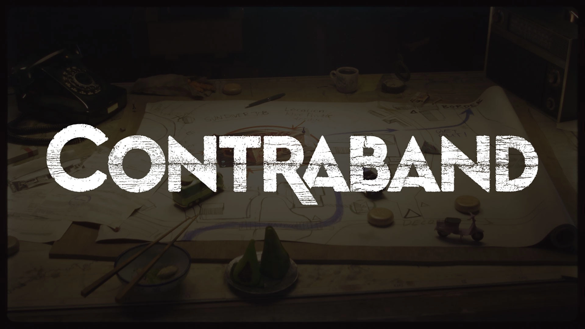 contraband logo key art
