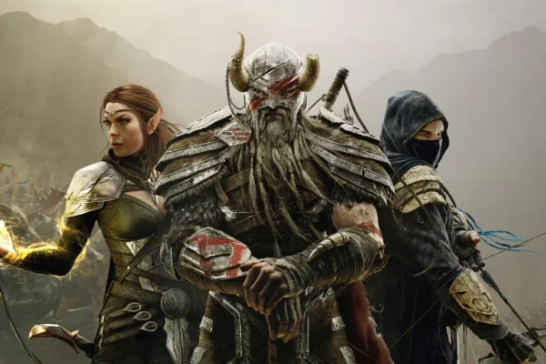 elder scrolls online trio key art