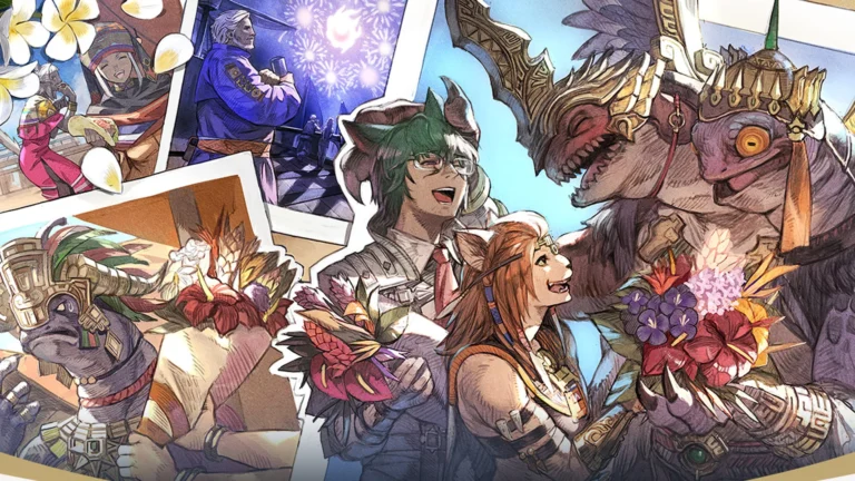 final fantasy 14 the rising 2025 key art