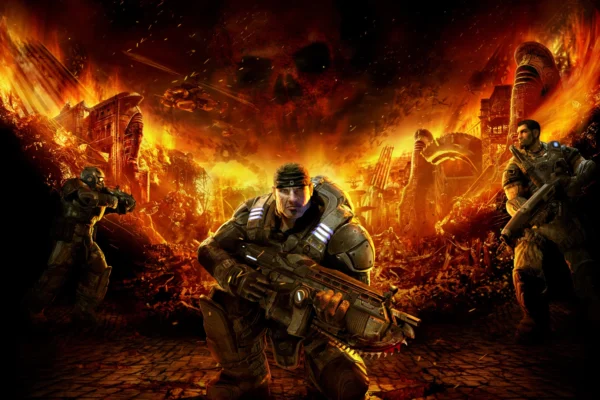 gears of war reloaded key art
