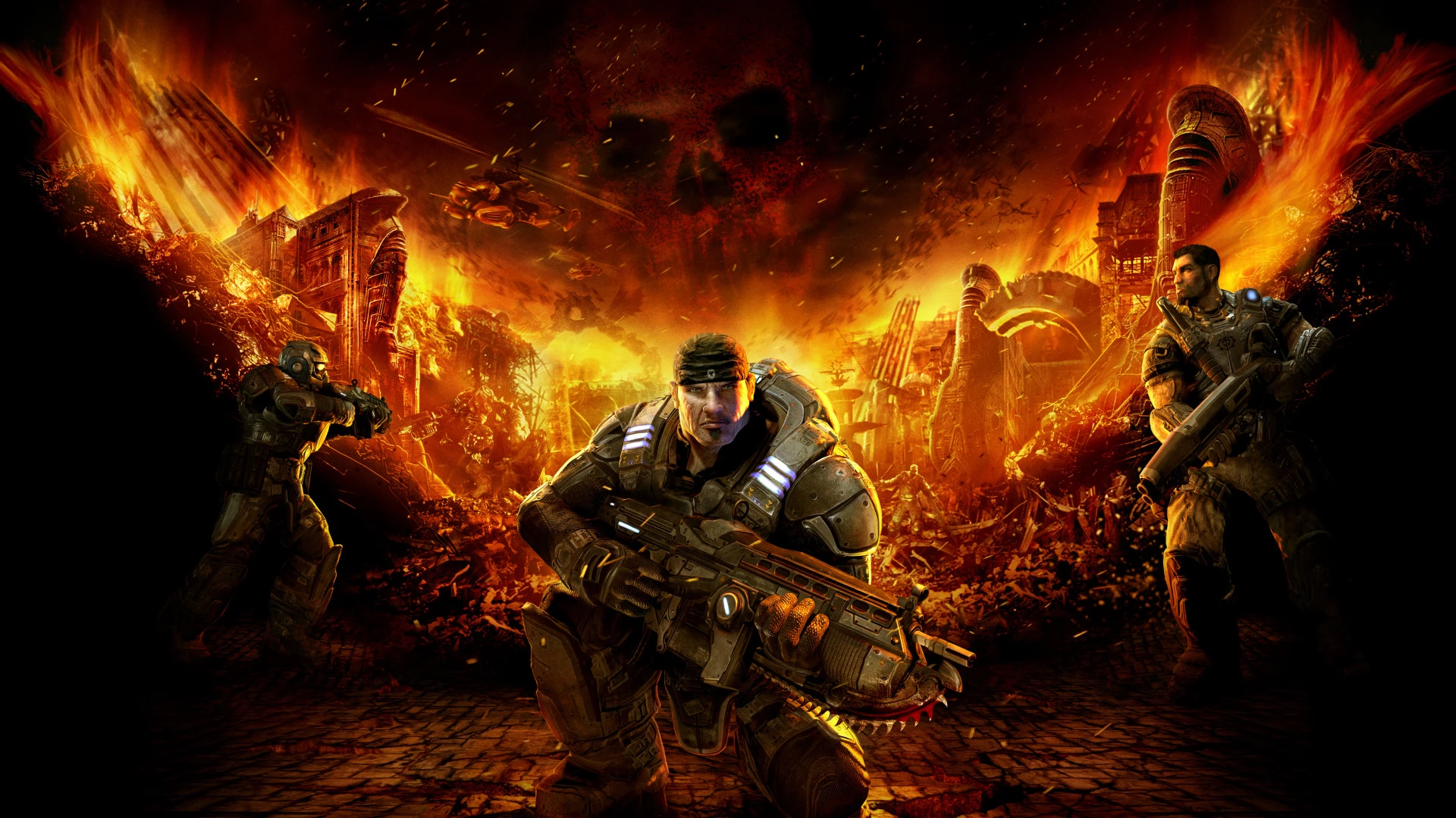 gears of war reloaded key art