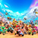 mario kart world no logo key art