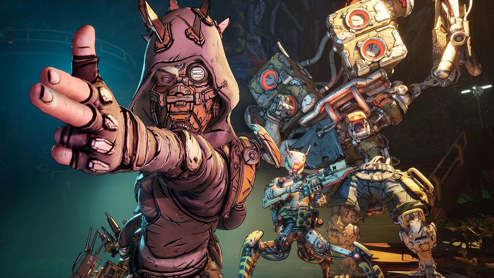 Rippers gang members in Borderlands 4 key art