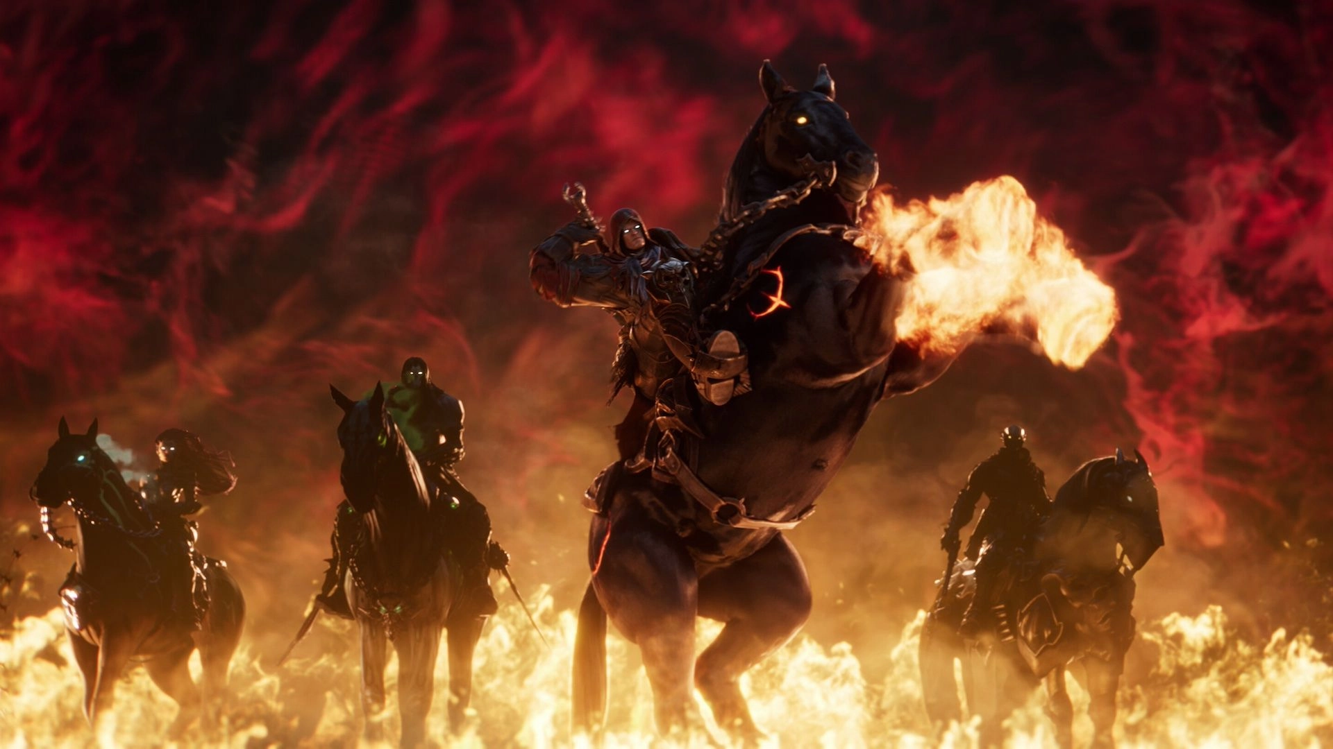 darksiders 4 teaser trailer horsemen