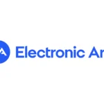 electronic arts ea blue logo white bg