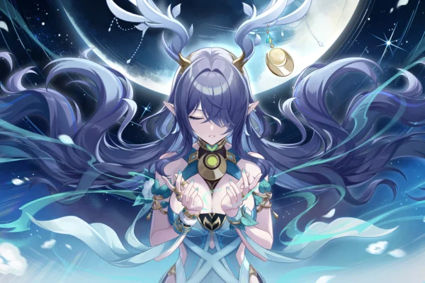 genshin impact nod-krai lauma character art