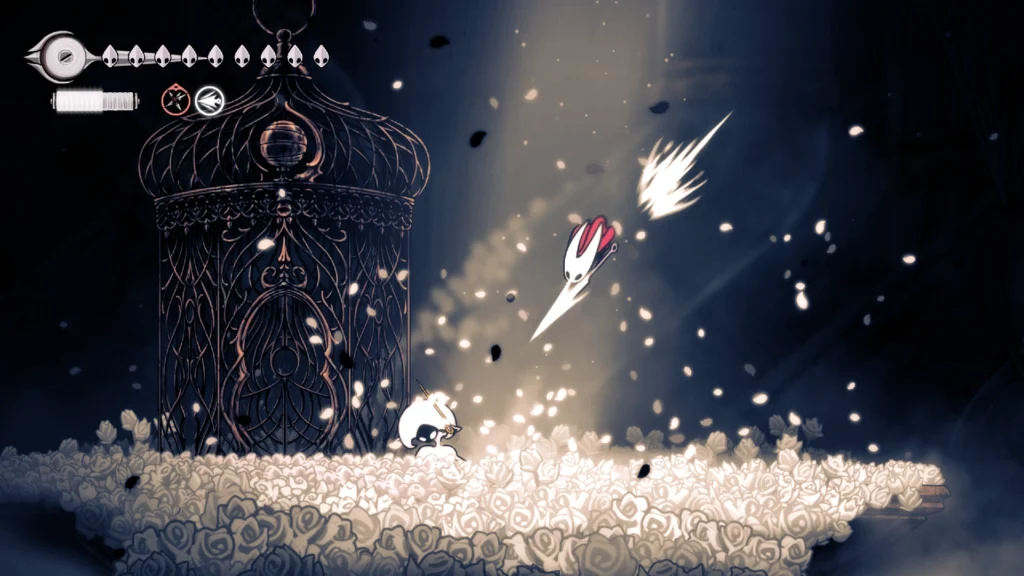 hollow knight silksong gameplay screenshot lace