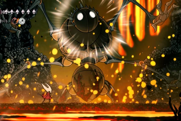 hollow knight silksong gameplay screenshot chorus