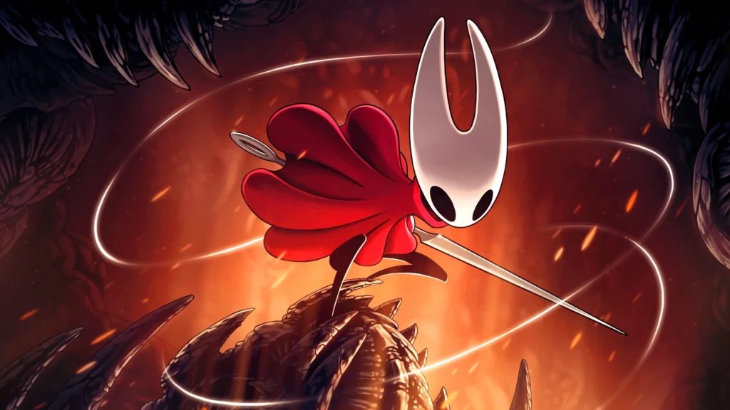 hollow knight silksong no logo key art