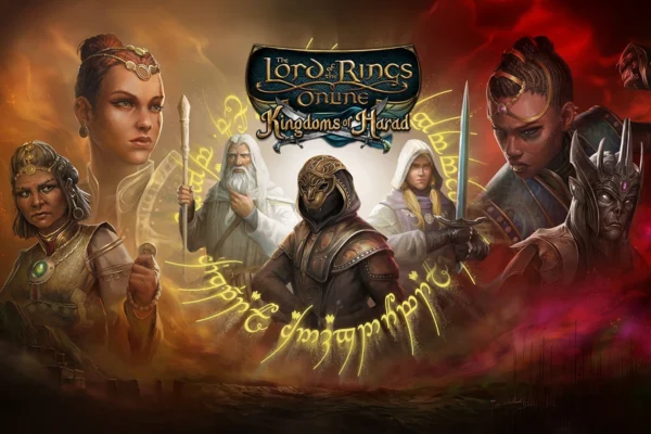 lord of the rings online kingdoms of harad key art