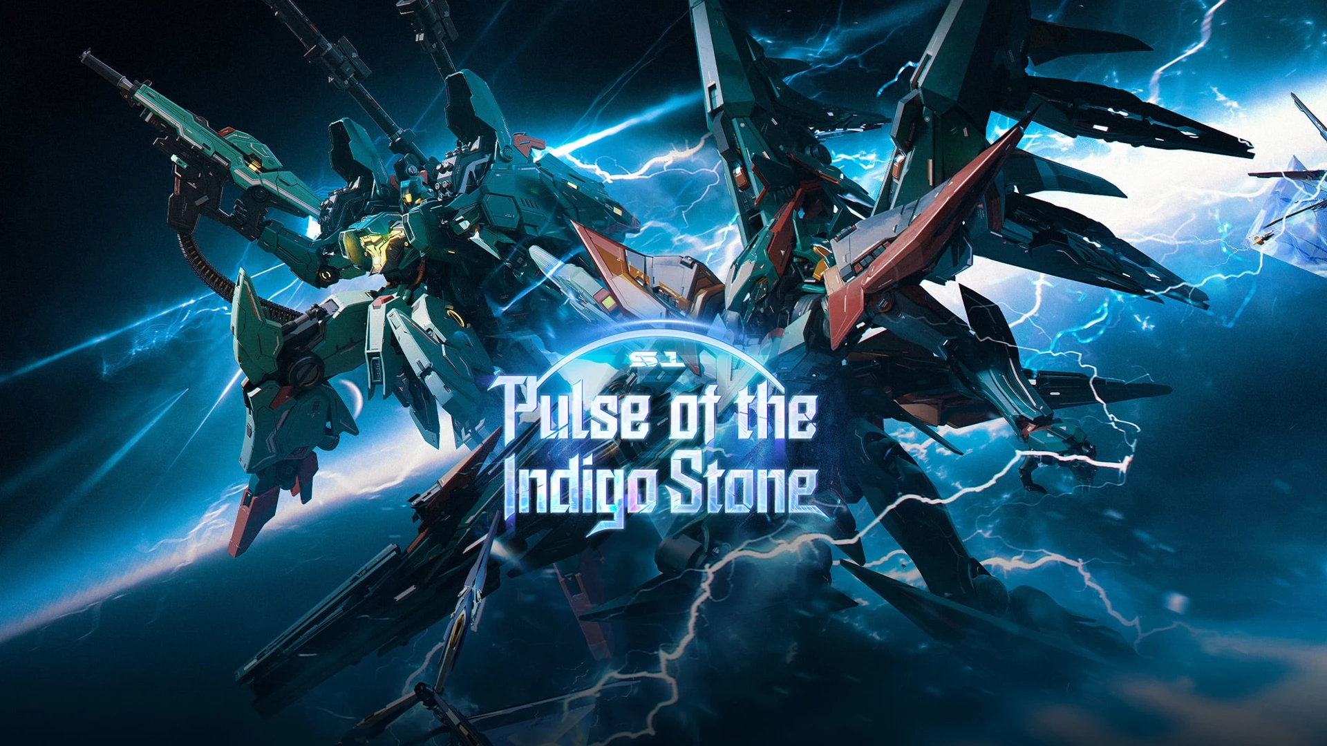 mecha break season 1 pulse of the indigo key art