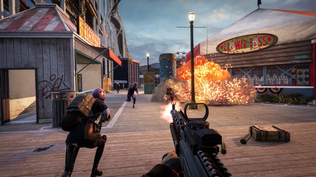 pubg battlegrounds gameplay screenshot boardwalk