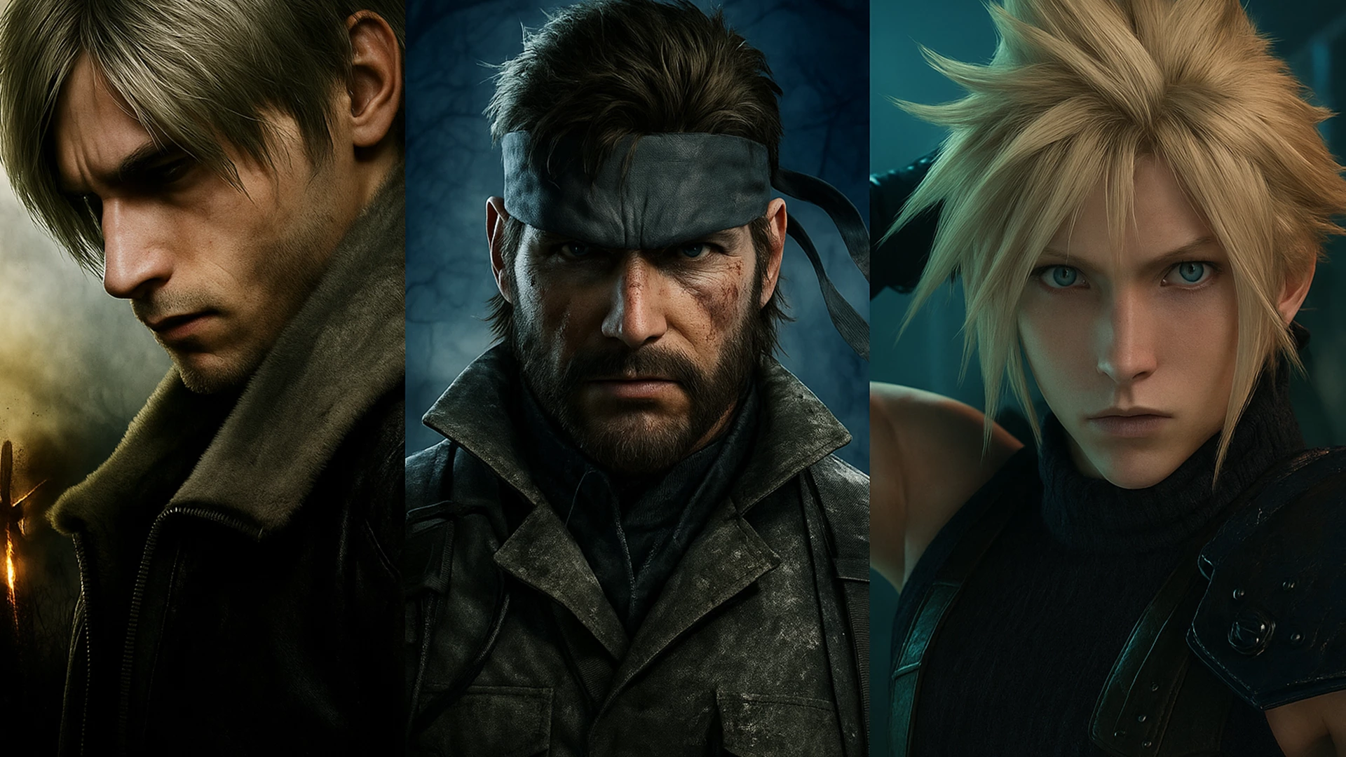 remake trio characters header