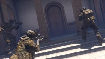 arma 3 game review screenshot urban combat