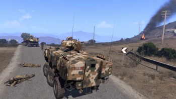 arma 3 game review screenshot troop transport