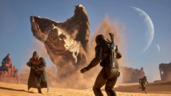 dune awakening game review sandworm attack