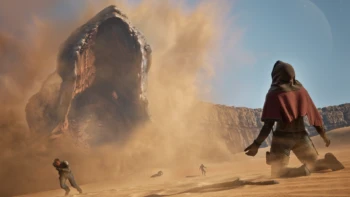 dune awakening game review oslo sandworm