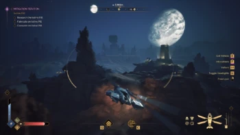 dune awakening game review ornithopter night