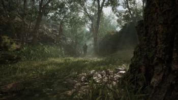 (Image: Konami) metal gear solid delta screenshot forest guard