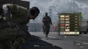 (Image: Konami) metal gear solid delta screenshot camouflage selection