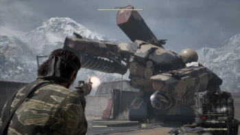 (Image: Konami) metal gear solid delta screenshot treading behemoth