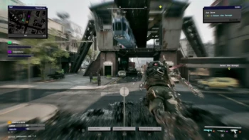 off the grid gameplay screenshot grappling hook