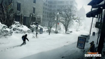 the division 2 survivors concept art snowy streets