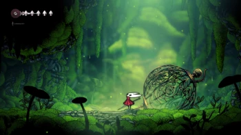 hollow knight silksong gameplay screenshot grotto