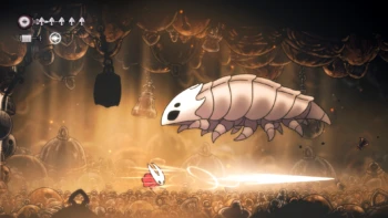 hollow knight silksong gameplay screenshot bellbeast