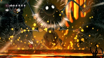 hollow knight silksong gameplay screenshot chorus
