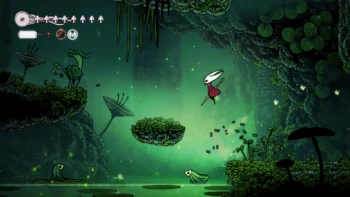 hollow knight silksong gameplay screenshot clover