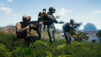 pubg battlegrounds gameplay screenshot squad pose